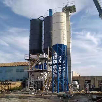 RST Kohlenstoffstahl-Trockenpulvermischungsanlage Zementanlage für Kunststoffe Chemikalien