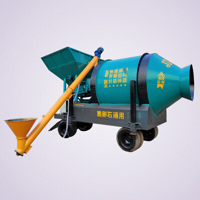 Beli Double 5.5KW Self Loading Cement Mixer Otomatis Self Batching Beton Truk 750Ltr online manufacture