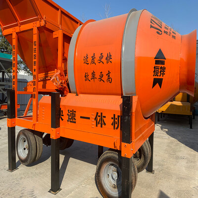 Beli Liquid Mini Beton Cement Mixer 1000Ltr Mobile Beton Mixer Orange online manufacture