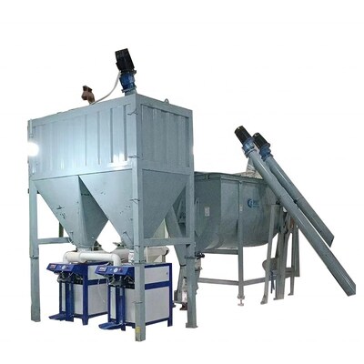 شراء خط إنتاج لاصق البلاط السيراميك مصنع تصنيع الملاط الجاف 380 فولت online manufacture