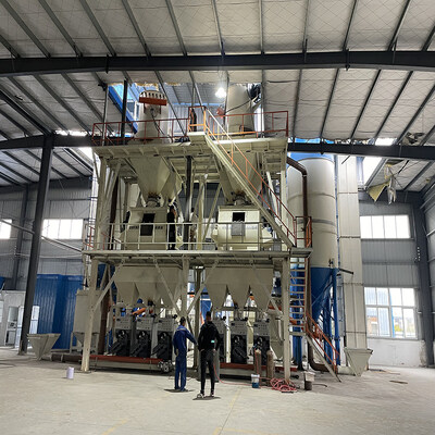 satın al Kelepçeler Yapıştırıcı Skim Coat Wall Putty Kuru Haşere Üretim Hattı Sürekli Tipi online manufacture