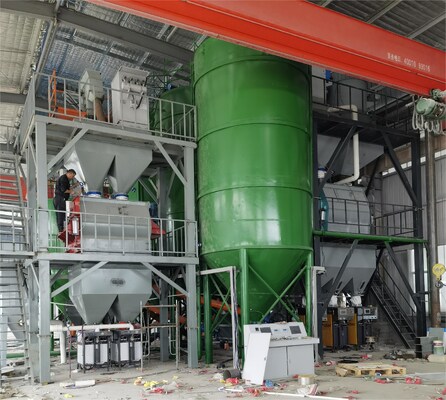 Mua Hệ thống PLC Cát khô bột vữa dây chuyền sản xuất an toàn cao online manufacture
