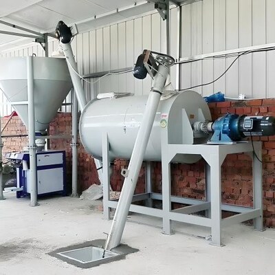 Mua Dây chuyền sản xuất vữa khô đơn giản 1500kg, Dây chuyền sản xuất vữa khô công nghiệp online manufacture