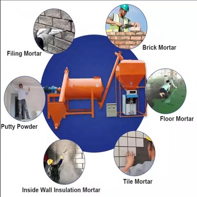Beli 5000 KG Jalur Produksi Mortar Kering Campuran untuk Pabrik Manufaktur dan Pekerjaan Konstruksi online manufacture