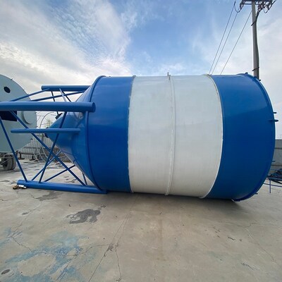 Mua Màu trắng xanh 100 tấn Cement Storage Tank 80 tấn Concrete Plant Silo online manufacture