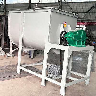 Buy Horizontal Powder Ribbon Blender Particle Flake Ribbon Powder Mixer 1TPH -10TPH online manufacture
