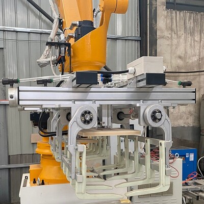 Mua Điện 380V Robot Box Stacker Robotic Arm Palletizer 220kg Trọng lượng tối đa online manufacture