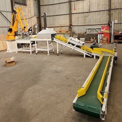 kaufen PLC-Lager Roboterarm-Palletizer 4 Achsen Roboterkoffer-Palletizing online manufacture