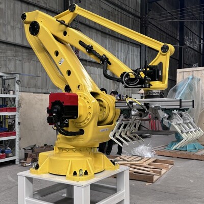 satın al Kuru toz paletleme robot kolu 3kW 380V otomatik paletleme sistemi online manufacture