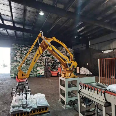 satın al E-Ticaret Depolarında Ürünlerin Hızlı İstiflenmesi İçin Yüksek Hızlı Stabil Mekanik Robot Kol Paletleyici online manufacture