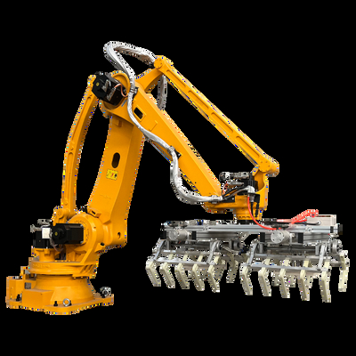 شراء البرمجة المرنة الذراع الروبوتية Palletizer لمختلف المنتجات online manufacture