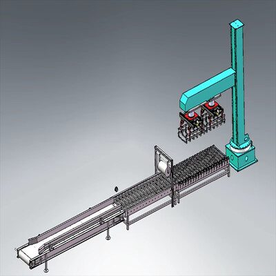 satın al PLC Soya Filizleri Robot Paletizerler Toner Otomatik Robotik Paletizer online manufacture
