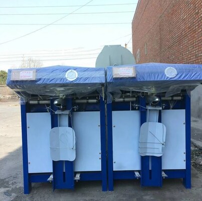 satın al Putty Powder Packaging Machine Eğimli itme çimento doldurma makinesi online manufacture
