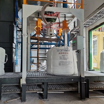 kupować Automatyczna maszyna do pakowania tonowych worków kukurydzy i pszenicy do wypełniania bloków drewna, sprzętu mechanicznego online manufacture