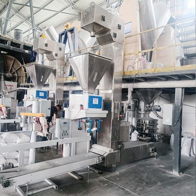 kaufen Maschine zur automatischen Verpackung von Granulatgewichten 5 kg-50 kg Urea-Füllmaschine online manufacture