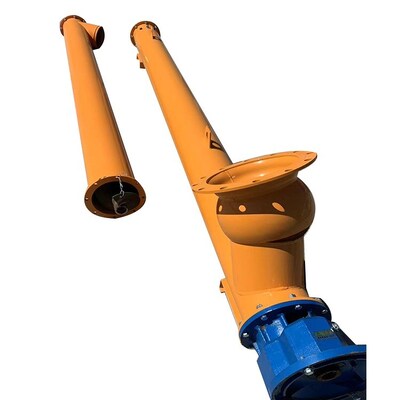 Buy Large Spiral Shaft Auger Conveyor Systems Customized Screw Conveying System online manufacture