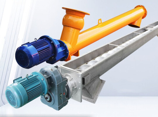 kaufen 5kW Orange Auger Schraubförderer Pulverfördergerät mit Hopper online manufacture