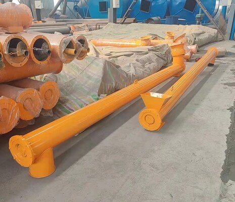 satın al Paslanmaz çelik 5kW Spiral vida taşıyıcı makinesi, düzgün malzeme aktarımı için otomatik online manufacture